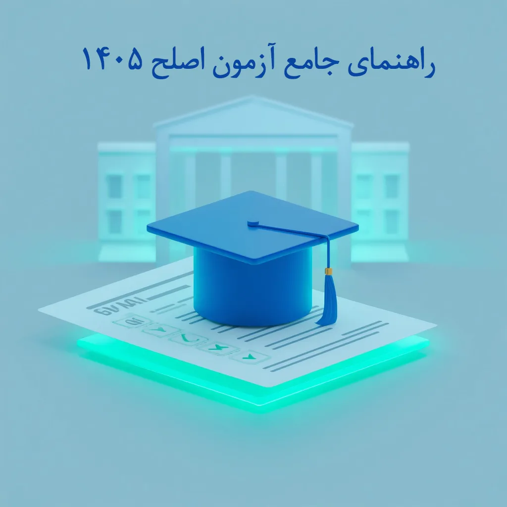 تصویر شاخص راهنمای جامع آزمون اصلح ۱۴۰۵ دانشگاه فرهنگیان